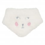 Cool Club Plush Scarfe With Design,  White Color, One Size