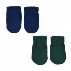 قفازات يد’ قطعتين, باللون الاخضر الازرق من كول كلوب