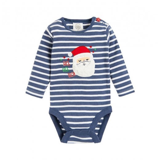 Cool Club Long Sleeve Baby Bodysuit, Santa Claus Design