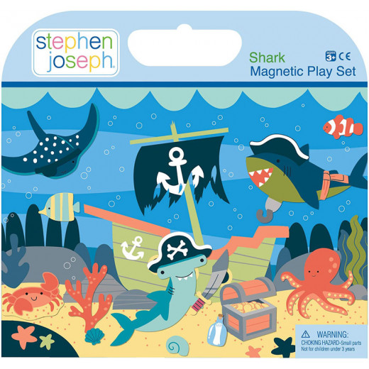 Stephen Joseph Magnetic Play Set, Shark Design