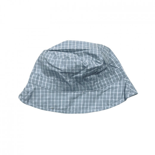 Cool Club Round Hat with Cute Design, Grey & White Colors