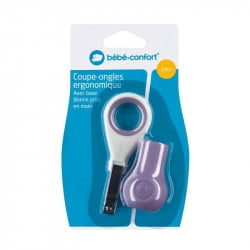 Bebe Confort Water World Nail Clipper With Base, Purple Color