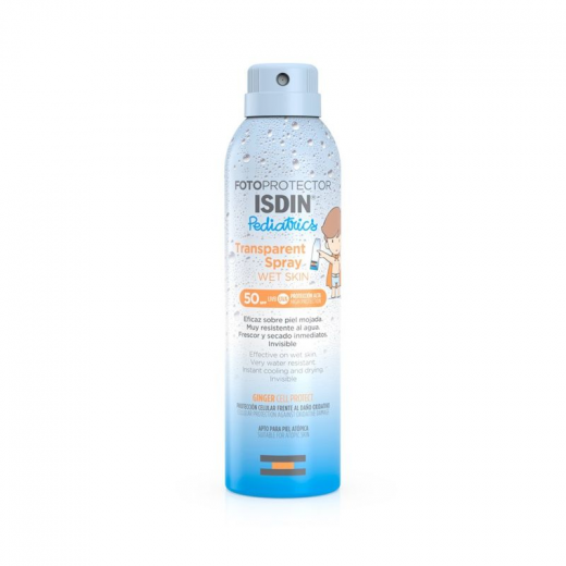 Isdin Fotoprotector Transparent Ped Spray Wet skin Spf50 250ml