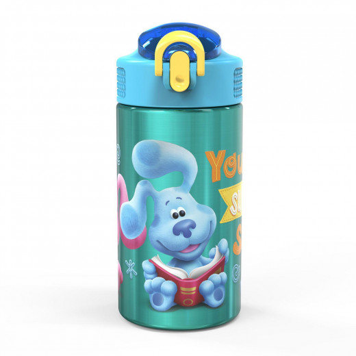 Zak Designs Water Bottle With Straw, Blues Clues Design