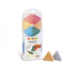 Primo, Wax Triangles, 50 mm, 12 Pieces