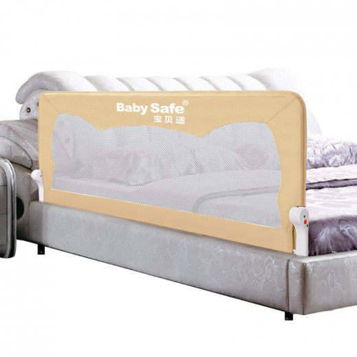 Baby Safe Bed Rail, Beige Color, 120 Cm