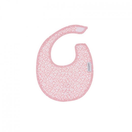 Cambrass Forest Round Bib, Pink Color