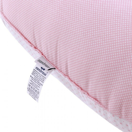 Cambrass Essentia Small Nursing Pillow, Pink Color