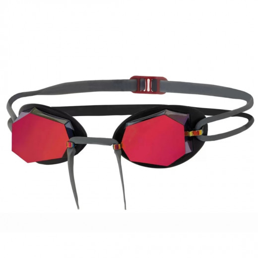 نظارات السباحة دايموند تيتانيوم, باللون الرمادي والاسود من زوجز