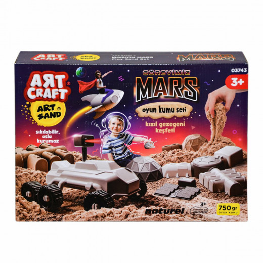 Art Craft Mission Mars Kinetic Sand Play Set
