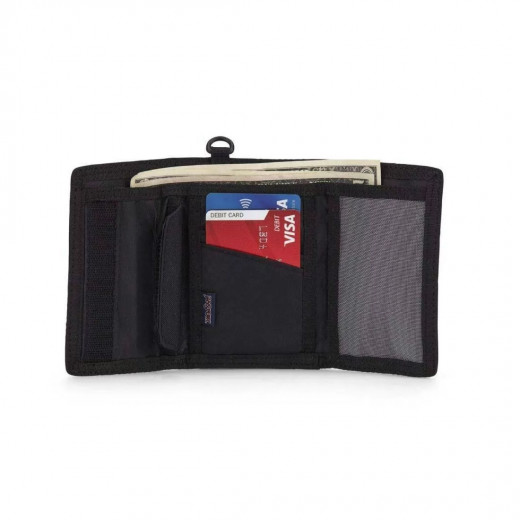 Jansport Core Bifold Wallet, Black Color