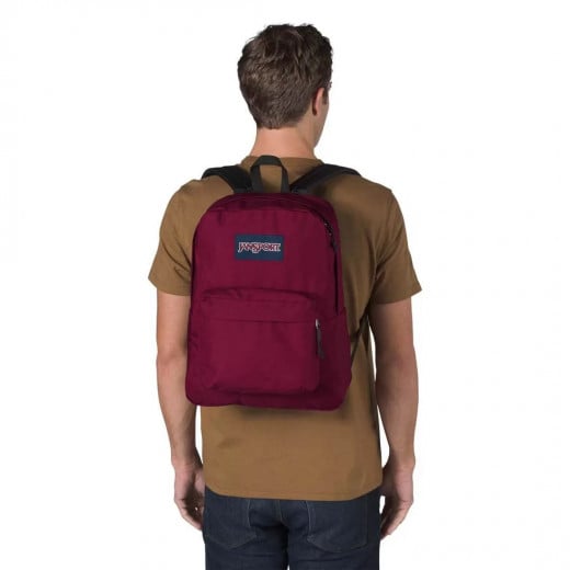Jansport Superbreak Backpack, Red Color