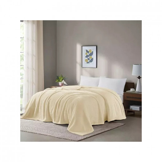 Nova Home Silky Blanket - Single/Twin - Beige
