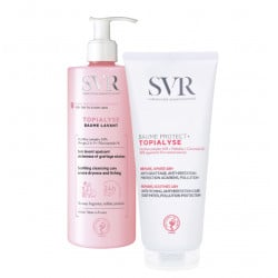 SVR Topialyse Balm Protect Cream, 200 Ml + SVR Topialyse Cleansing Baume 400ml
