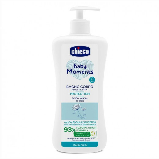 Chicco Baby Moments Body Wash Without Tears, 750 Ml