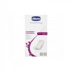 Chicco Mammy Post Natal Sanitary Towels, 10 Pieces