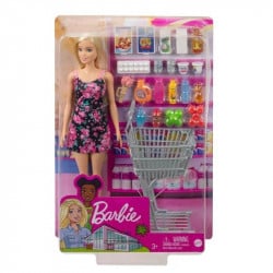 Barbie Shopping Time Doll Grocery Cart