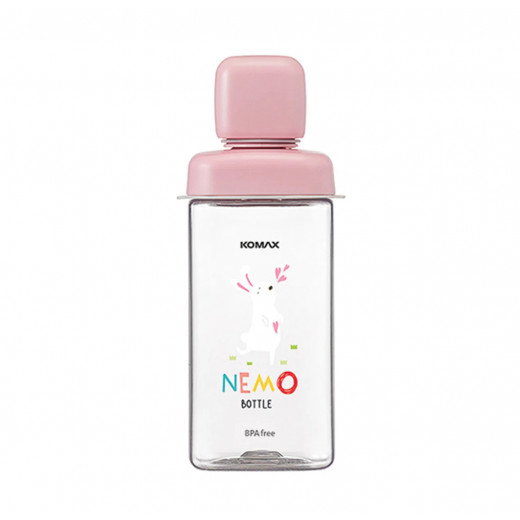 زجاجة مياه نيمو ، باللون الزهري ، 430 مل من كوماكس