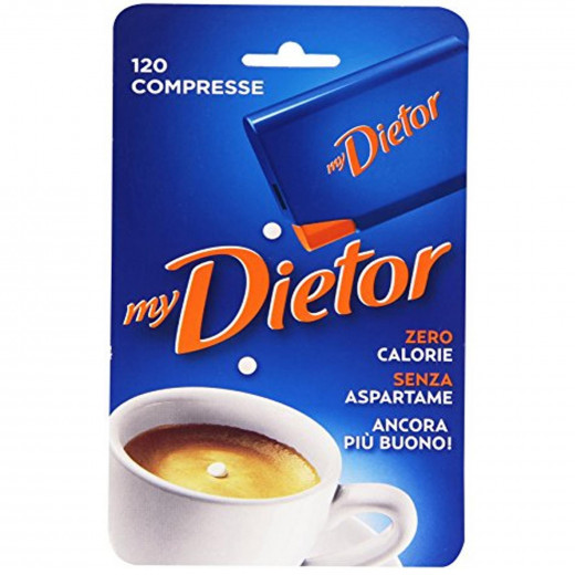 Dietor Sweetener, 120 Tablets, 15 Packs