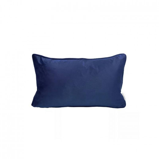 Nova Home Velvet Cushion Cover, Navy Color, 30x50 Cm