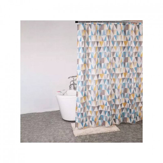 Weva "Triangular" waterproof shower curtain 240*200