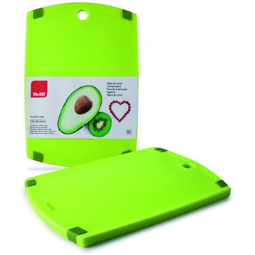 Ibili Cutting Board, Green Color 33x23cm