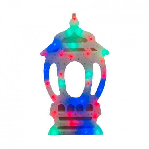Lighting Ramadan Decorations, Lantern Design, Multi Color, 9*17 Cm