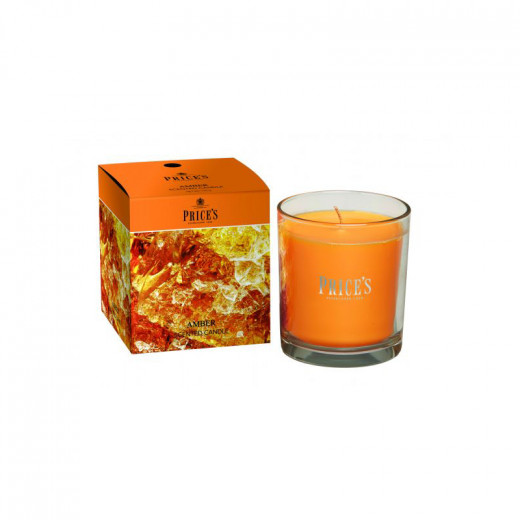 Price's Scented Candle Tin, Amber