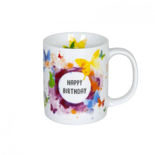 Konitz Happy Birthday Mug, Multicolored 300 Ml