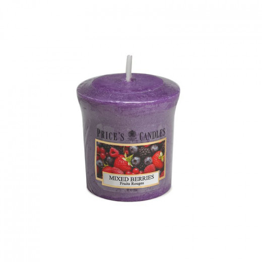Price's Scented Votive Candle, Mixed Berries