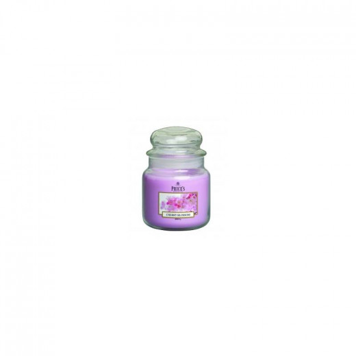 Price's Medium Scented Candle Jar With Lid - Cherry Blossom