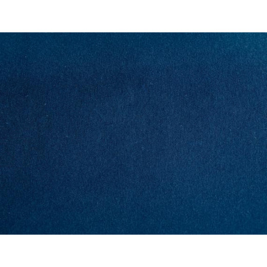 شرشف سرير مقاس مفرد من فاليريا - أزرق الغامق, 100*200 من مدام كوكو