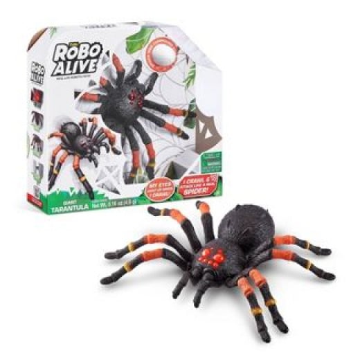 Zuru ,Robo Alive 15" Giant Tarantula Spider Robotic Toy