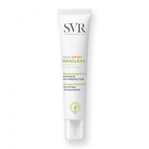 SVR Sebiaclear Protective Cream ,SPF50+ ,40ml