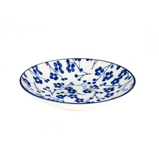 Madame Coco Reve Bleu Ange Dinner Plate, 20 cm