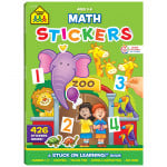 School Zone Math Stickers Workbook