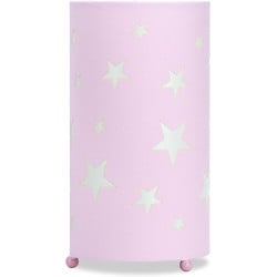 مصباح طاولة مارتينا, باللون الزهري, 24.5 × 13 سم من أراتكستيل