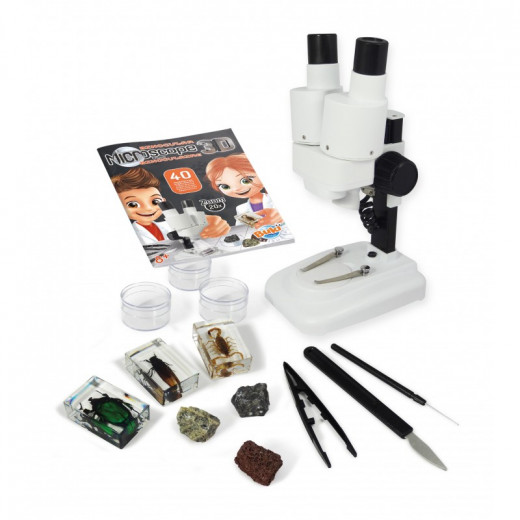 Buki Pretend Play, Binocular Microscope