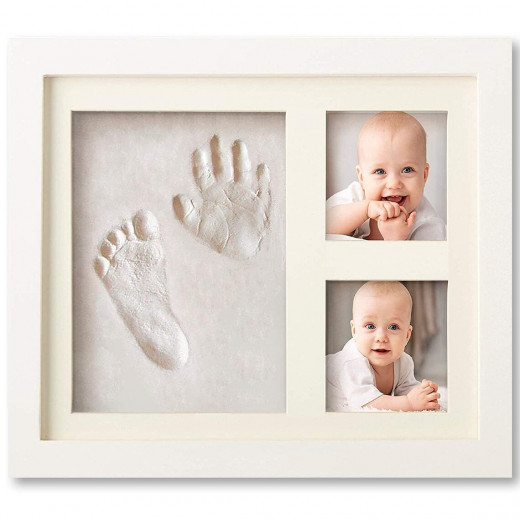 Baby Foot Print & Hand Print Keepsake Kit Photo Frame