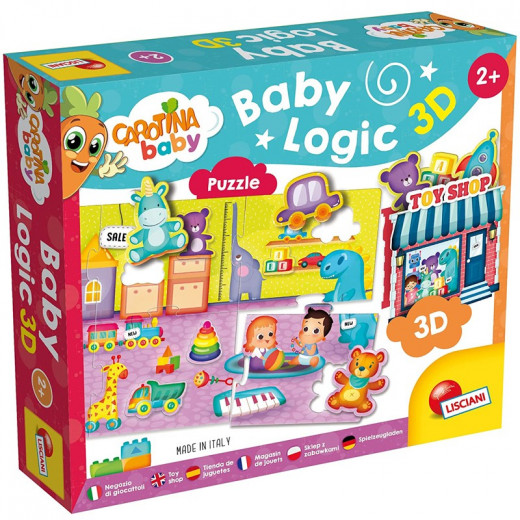 Lisciani Carrot Baby Logic 3D Toys