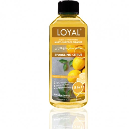 Loyal Super Concentrated, Multi Super Cleaner, Sparkling Citrus