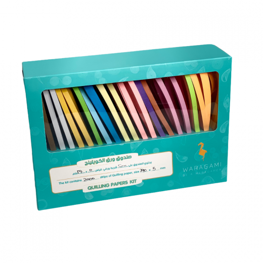Colorful Quilling Paper Set