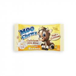 Moo Chews Snack Pack, Banana Flavor, 18g