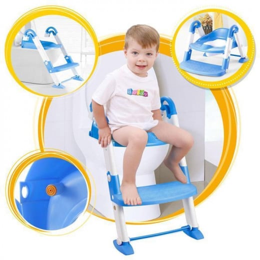 Kogin kids Potty Training Toilet Seat with Step Stool Ladder Baby Toddler Kid Children Toilet Training Seat Chair