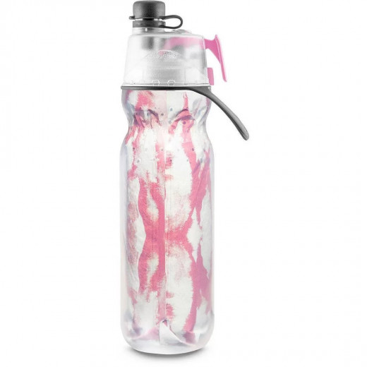 O2Cool Mist N Sip Insulated Water Bottle, Pink Color