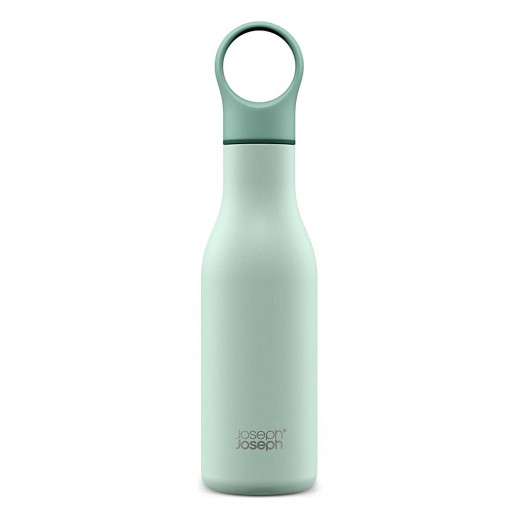 Joseph Joseph Loop Vacuum Insulated Water Bottle 500ml, Turquoise