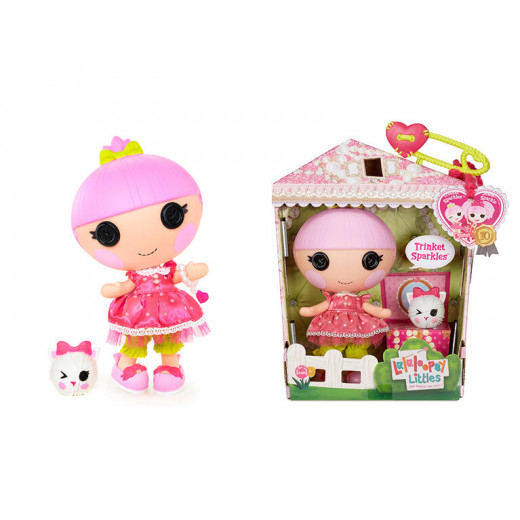 Lalaloopsy Littles Doll  Bundles Snuggle Stuff with Pet, Pink