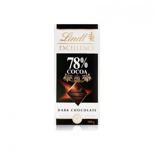 شوكولاتة إكسيلنس داكن 78 ٪ ، 20 قطعة ، 100غم من ليندت