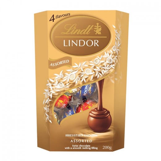 Lindt Lindor Cornets Assorted Chocolate 8pcs, 200g