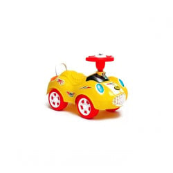 Home Toys Mini Cooper Junior Ride On Car, Yellow Color